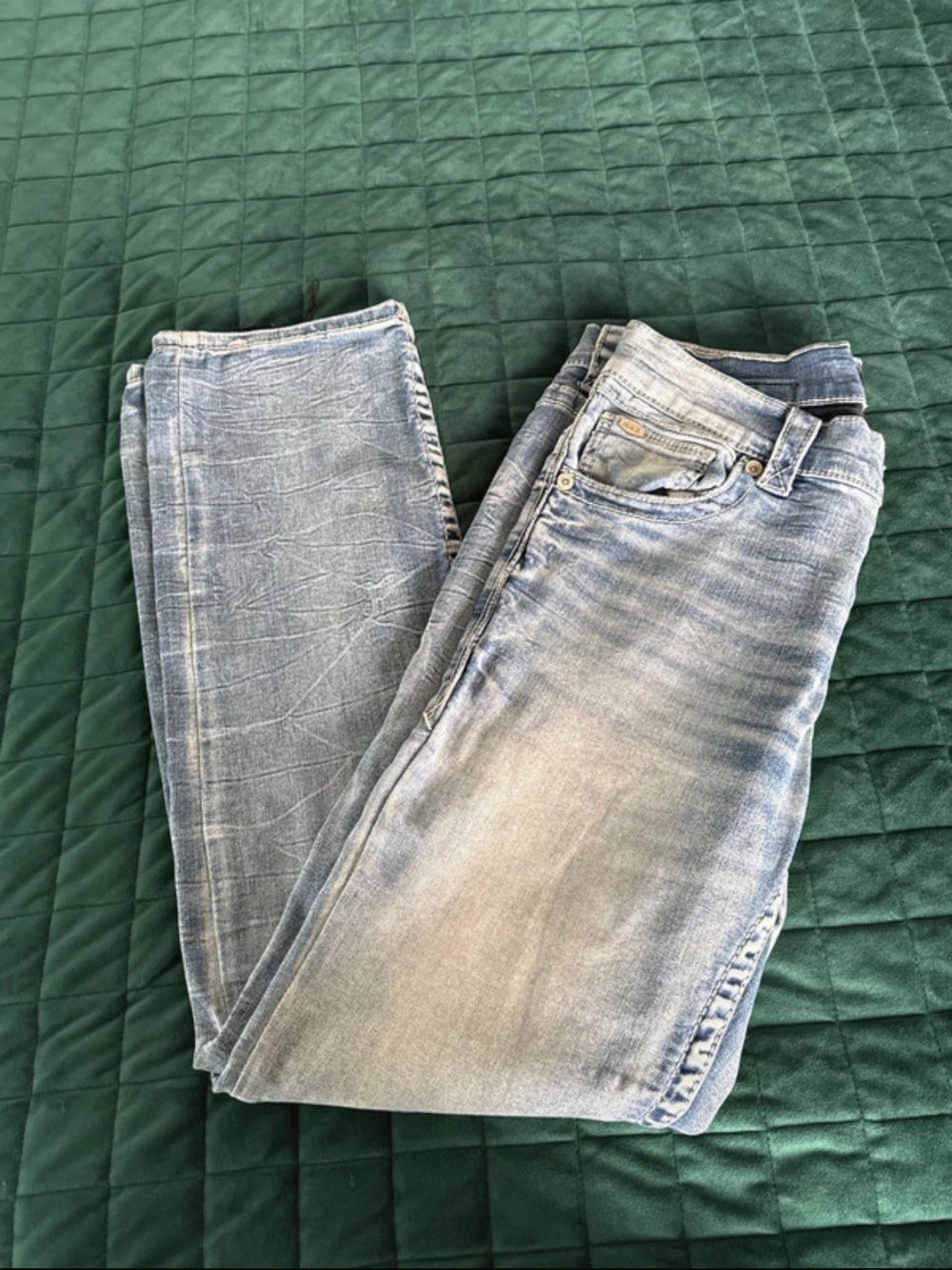 Buckle Black Men’s 33R Straight Leg Light Wash Jeans - Picture 5 of 9